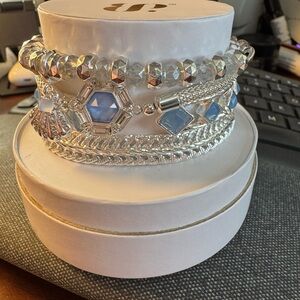 Bomb Party ST45424 Come Out of Your Shell, Gorgeous 4 bracelet set.